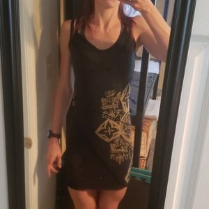 AFFLICTION LIL BLACK DRESS